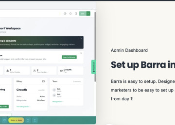 barra.ai website toolbar for conversions
